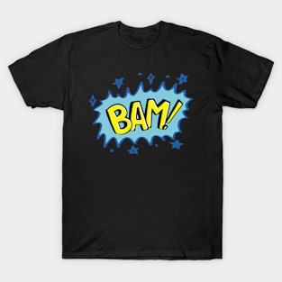 Slogan Bam Fashion T-Shirt